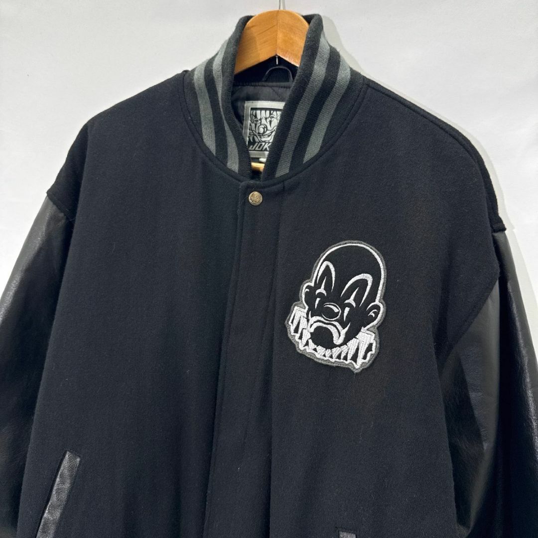 JOKER - JOKER BRAND 袖レザースタジャン 2XL ジョーカー JOKER - JOKER BRAND 袖レザースタジャン 2XL ジョーカー