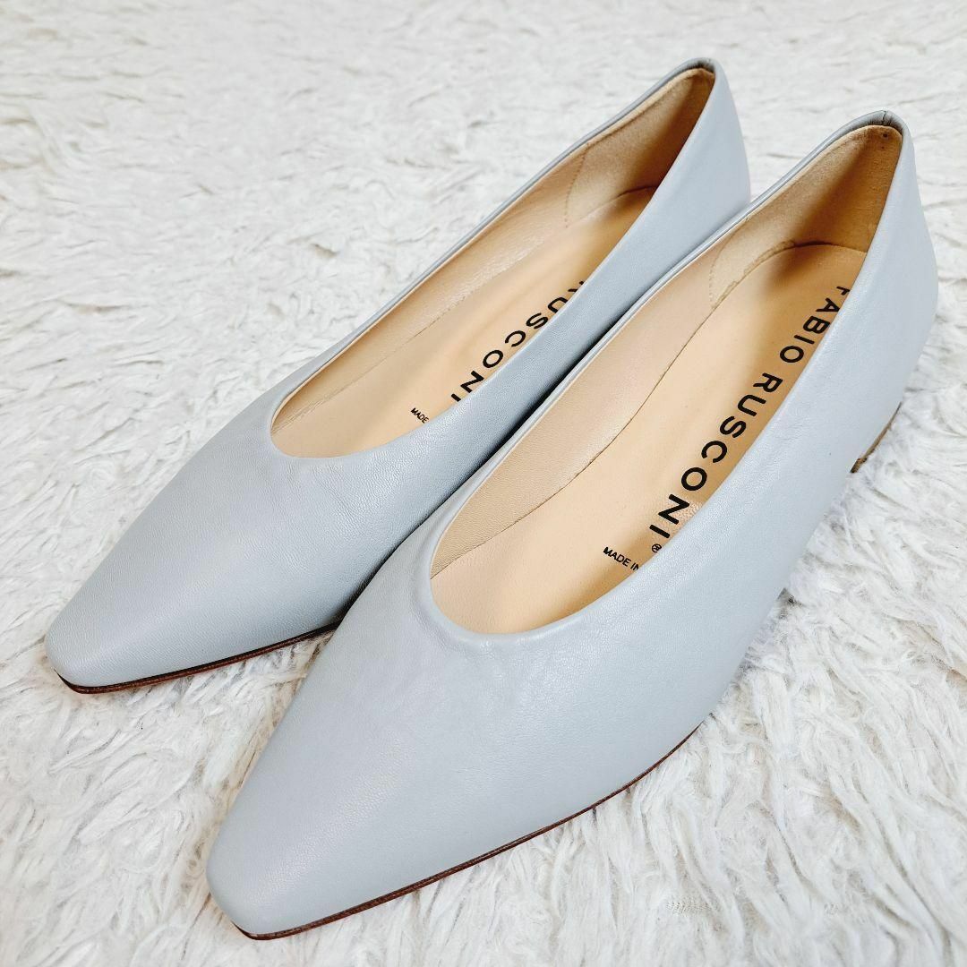 未使用級✨ファビオルスコーニ 21SSポインテッドフラット 未使用級✨ファビオルスコーニ 21SSポインテッドフラット