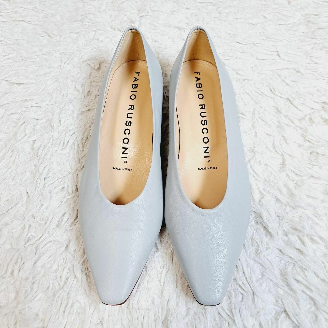 未使用級✨ファビオルスコーニ 21SSポインテッドフラット 未使用級✨ファビオルスコーニ 21SSポインテッドフラット