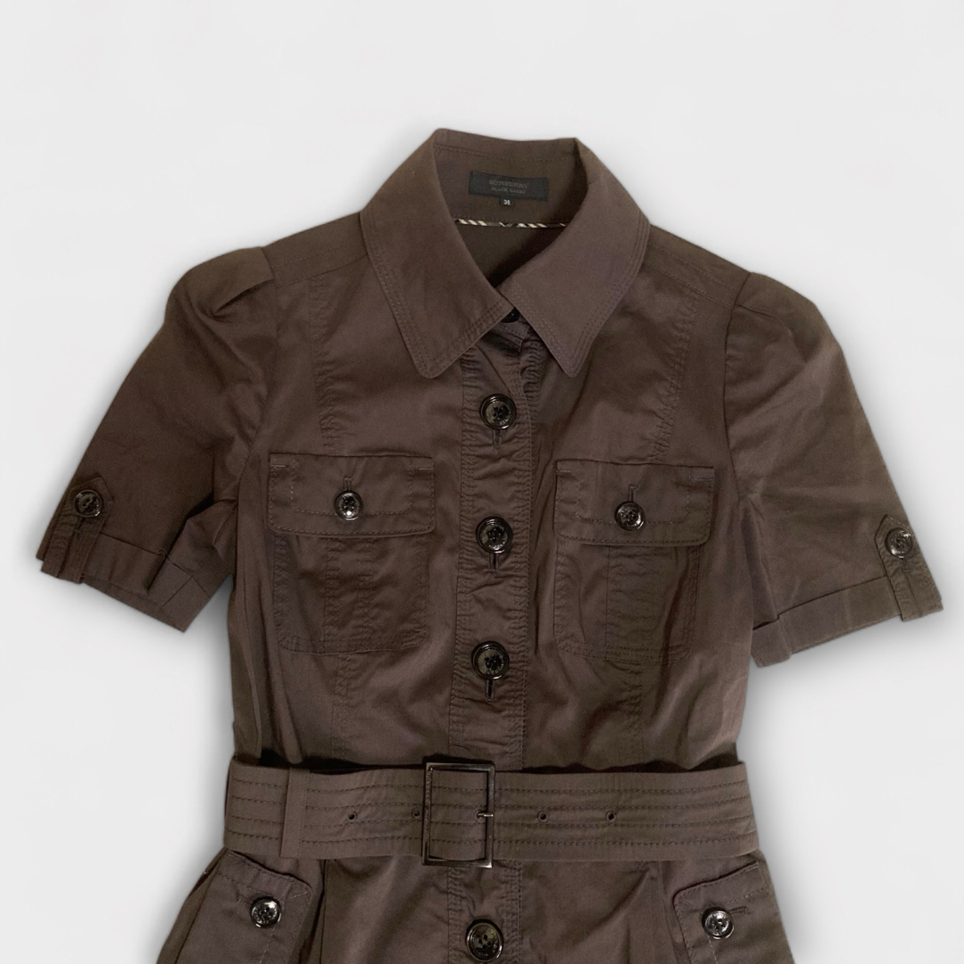BURBERRY BLACK LABEL - 美品 バーバリー ブラックレーベル 半袖 BURBERRY BLACK LABEL - 美品 バーバリー ブラックレーベル 半袖