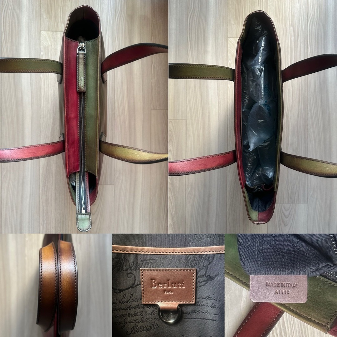 BERLUTI - 限定 ベルルッティ バーティカル トートバッグ マルチ BERLUTI - 限定 ベルルッティ バーティカル トートバッグ マルチ