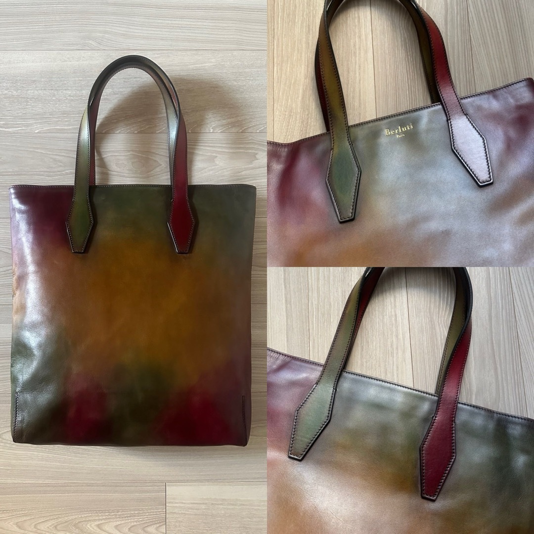 BERLUTI - 限定 ベルルッティ バーティカル トートバッグ マルチ BERLUTI - 限定 ベルルッティ バーティカル トートバッグ マルチ