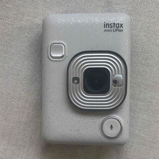 フジフイルム(富士フイルム)のFUJI FILM instax mini LIPLAY STONE WHITE(フィルムカメラ)
