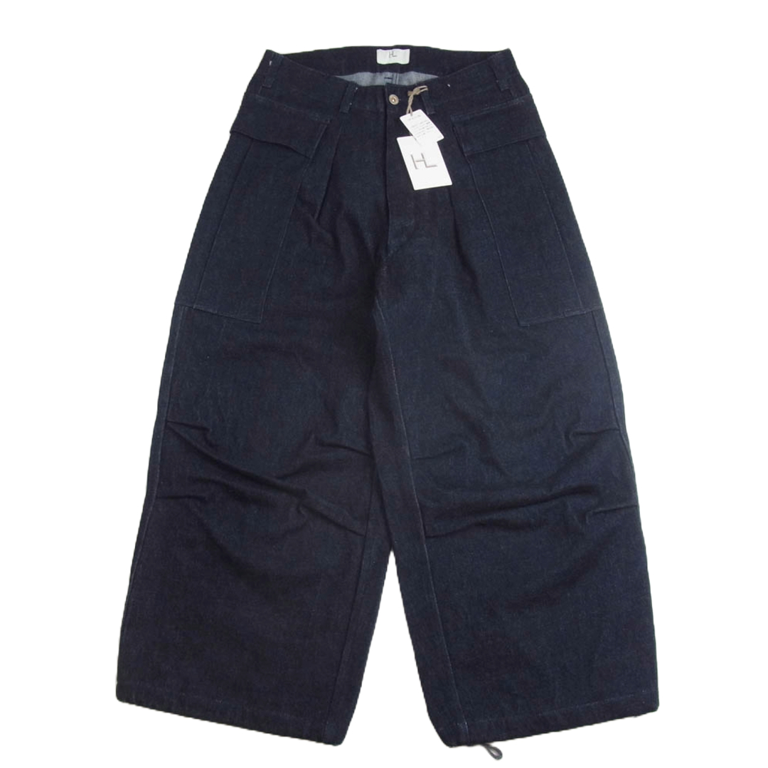 ヘリル HERILL 22-030-HL-8090-1 HL Denim Cargo Pants デニム ヘリル HERILL 22-030-HL-8090-1 HL Denim Cargo Pants デニム