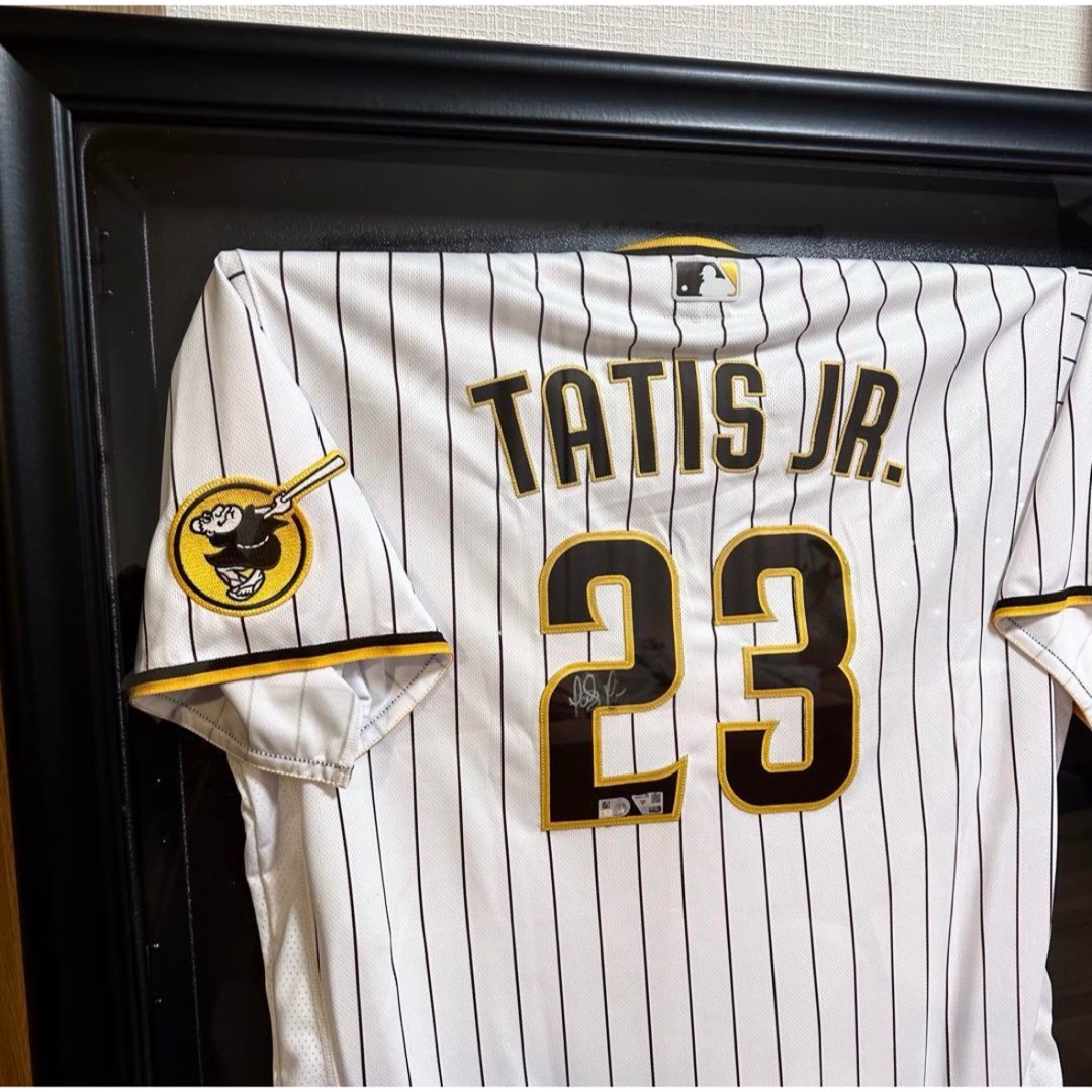 NIKE - タティス Jr. 直筆サイン入りユニフォーム SDロゴ入り NIKE - タティス Jr. 直筆サイン入りユニフォーム SDロゴ入り