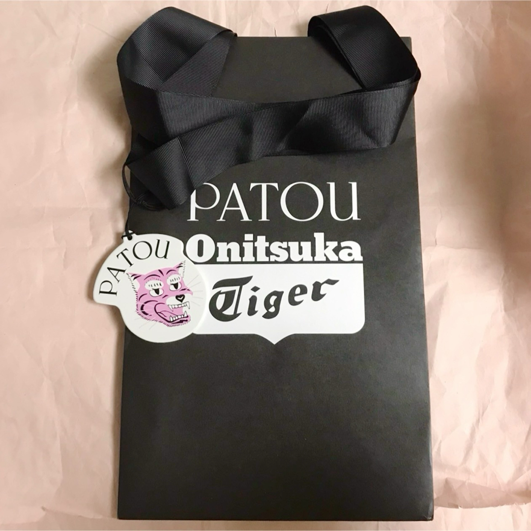 PATOU - PATOU × オニツカタイガー MEXICO 66 ブラック パトゥの PATOU - PATOU × オニツカタイガー MEXICO 66 ブラック パトゥの