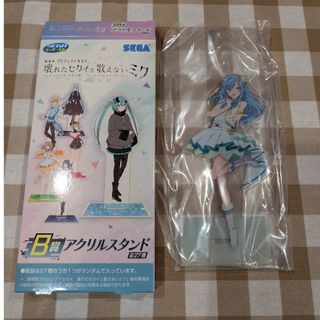 プロセカ　セガラッキーくじ　日野森雫　アクリルスタンド(キャラクターグッズ)