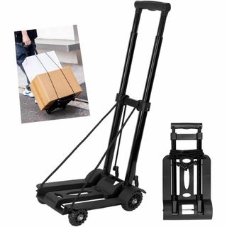 キャリーカート 台車 コンパクト キャリー 軽量 耐荷重50kg 買い物カート(ウェア)