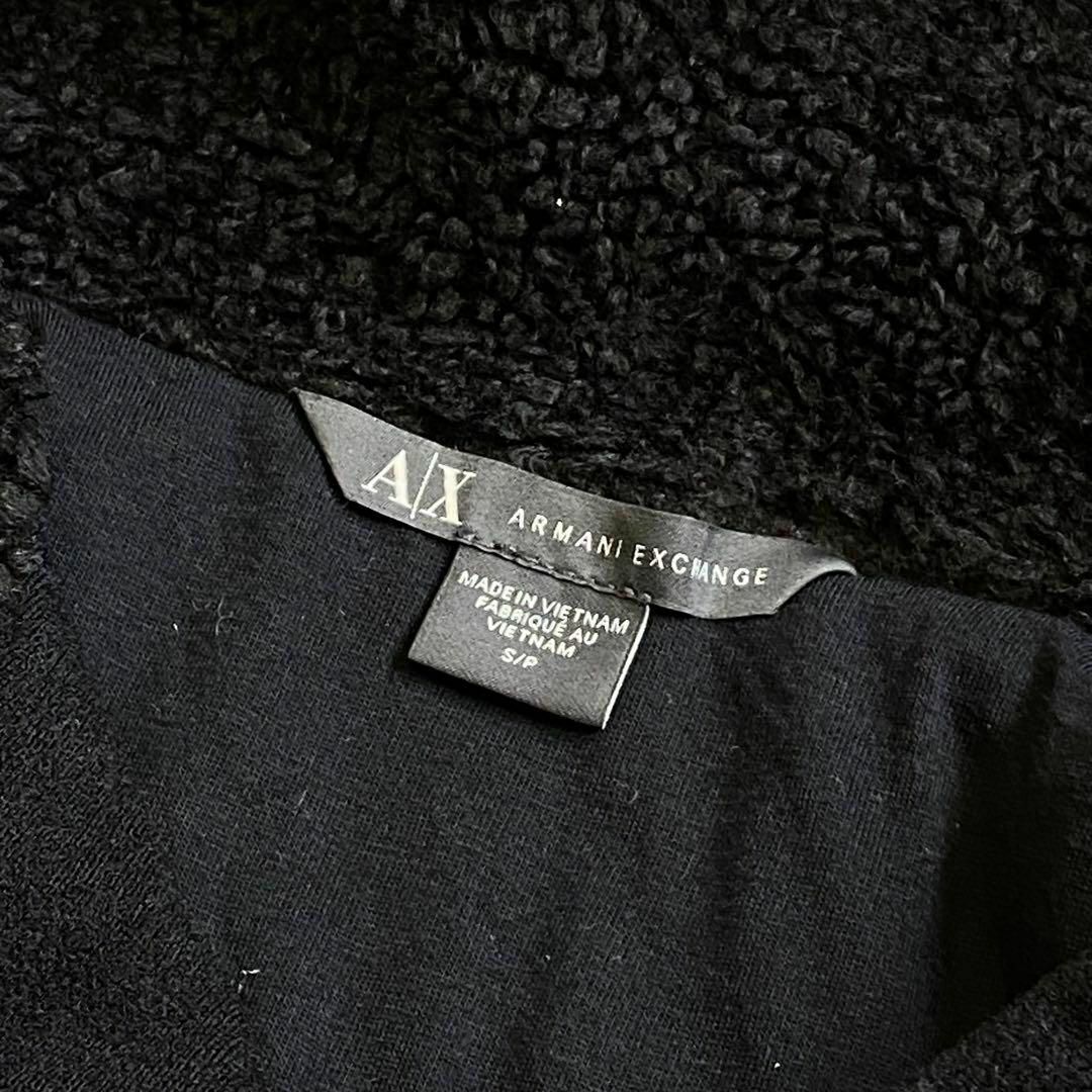ARMANI EXCHANGE(アルマーニエクスチェンジ)の美品 アルマーニエクスチェンジ ジップアップ ジャケット 異素材 切り替え レディースのジャケット/アウター(ブルゾン)の商品写真