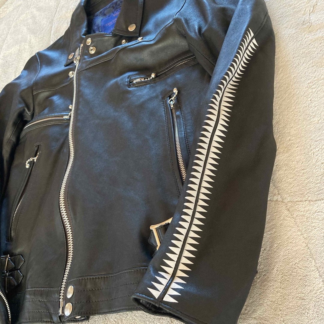 UNDERCOVERアンダーカバー 16ss GIZ柄 ダブルライダース UNDERCOVERアンダーカバー 16ss GIZ柄 ダブルライダース