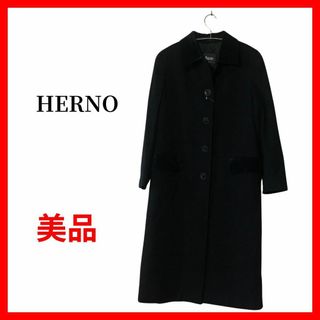 HERNO - 【定価30万!】☆Herno☆シルク☆チェスターコート HERNO - 【定価30万!】☆Herno☆シルク☆チェスターコート