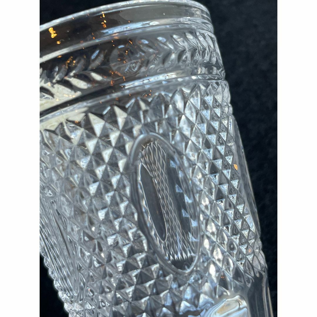 チェコスロバキア　Bohemia Glass 四つ葉型クリスタルトレイ BOHEMIA Cristal - 新品 未使用 ボヘミアグラス クリスタル