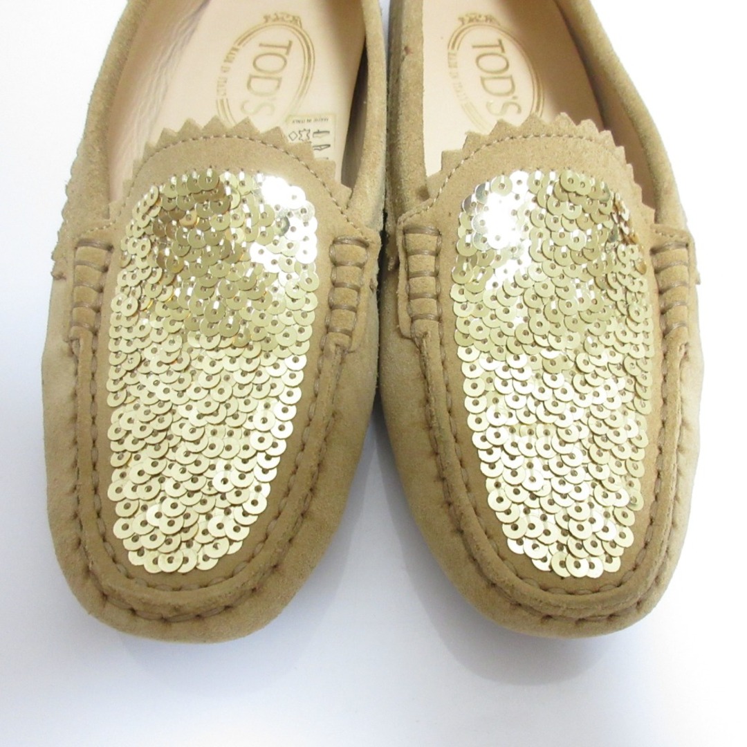 TOD'S - 良品 TOD'S トッズ スパンコール スエード ゴンミーニ TOD'S - 良品 TOD'S トッズ スパンコール スエード ゴンミーニ