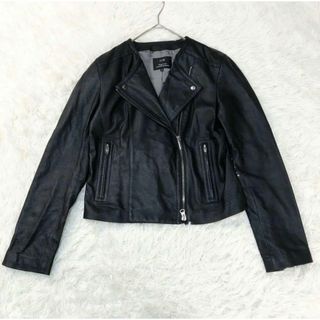 23区 - 美品✨23区 大きいサイズ レザージャケット ダブル 23区 - 美品✨23区 大きいサイズ レザージャケット ダブル