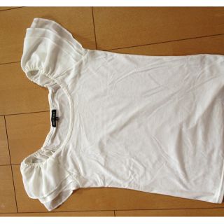 ミッシュマッシュ(MISCH MASCH)の袖シフォンTシャツ(Tシャツ(半袖/袖なし))