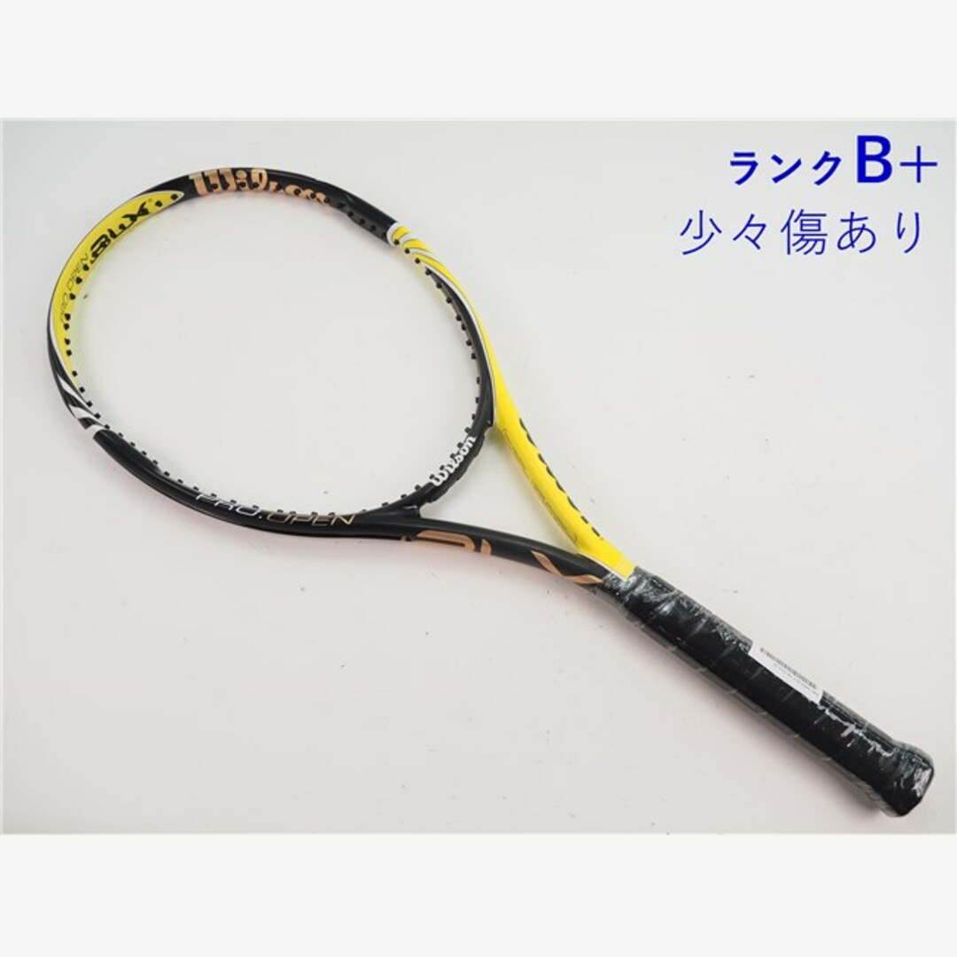 中古 テニスラケット ウィルソン プロ オープン BLX 100 2010年 中古 テニスラケット ウィルソン プロ オープン BLX 100 2010年