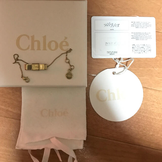 クロエ(Chloe)の訳ありグアム購入chloeリボンブレスレット(ブレスレット/バングル)