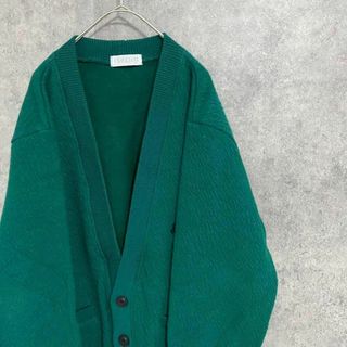 VINTAGE - 80s イタリア製 モヘアニット カーディガン ブラウン VINTAGE - 80s イタリア製 モヘアニット カーディガン ブラウン