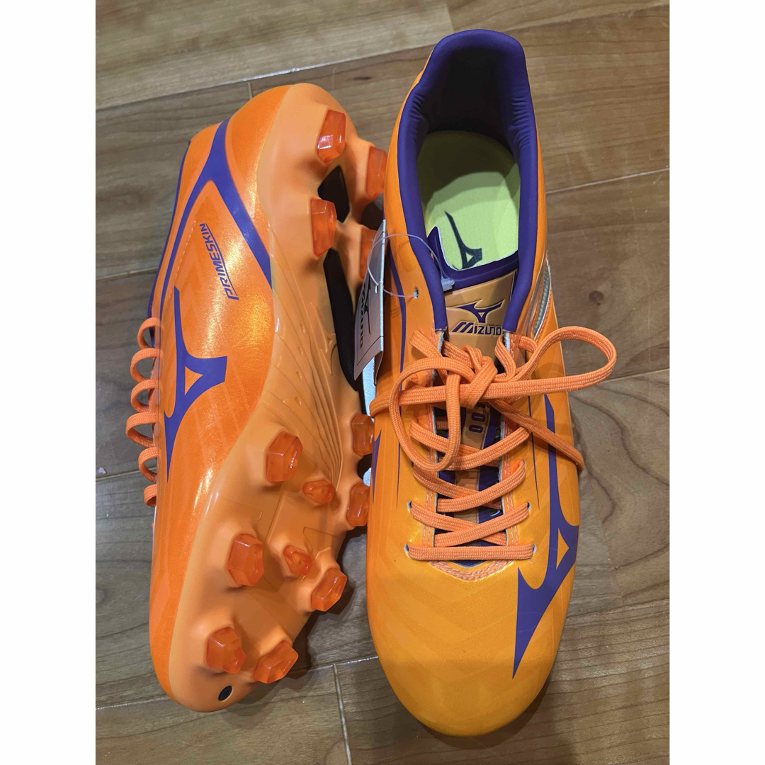 新品 Mizuno BASARA サッカーシューズ オレンジ/パープル 25.5 新品 Mizuno BASARA サッカーシューズ オレンジ/パープル 25.5