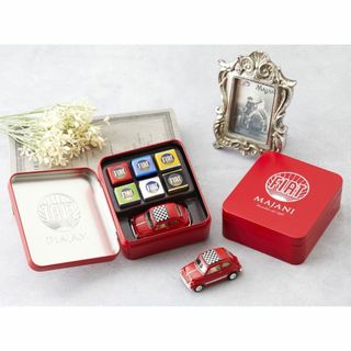 マイアーニ(マイアーニ)の30　Majani FIAT ミニカーセット チョコ6個入　バレンタイン2025(菓子/デザート)