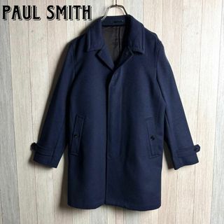 3 日本製 Paul Smith LONDON 中綿 ストライプチェスターコート 3 日本製 Paul Smith LONDON 中綿 ストライプチェスターコート