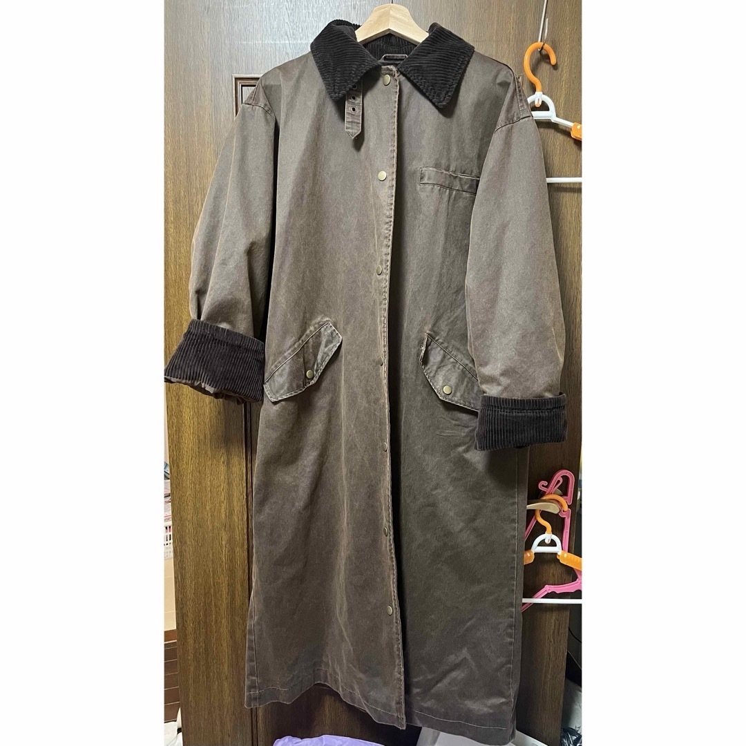 ZARA - ZARA ワックスエフェクトトレンチコートの通販 by R&Y ZARA - ZARA ワックスエフェクトトレンチコートの通販 by R&Y