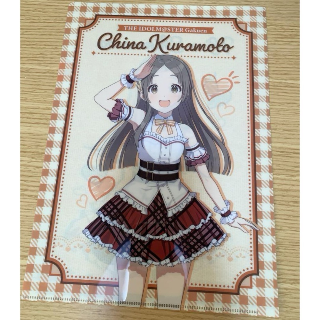 学園アイドルマスター 学マス クリアファイル ローソン 篠澤広 学園アイドルマスター 学マス クリアファイル ローソン 篠澤広