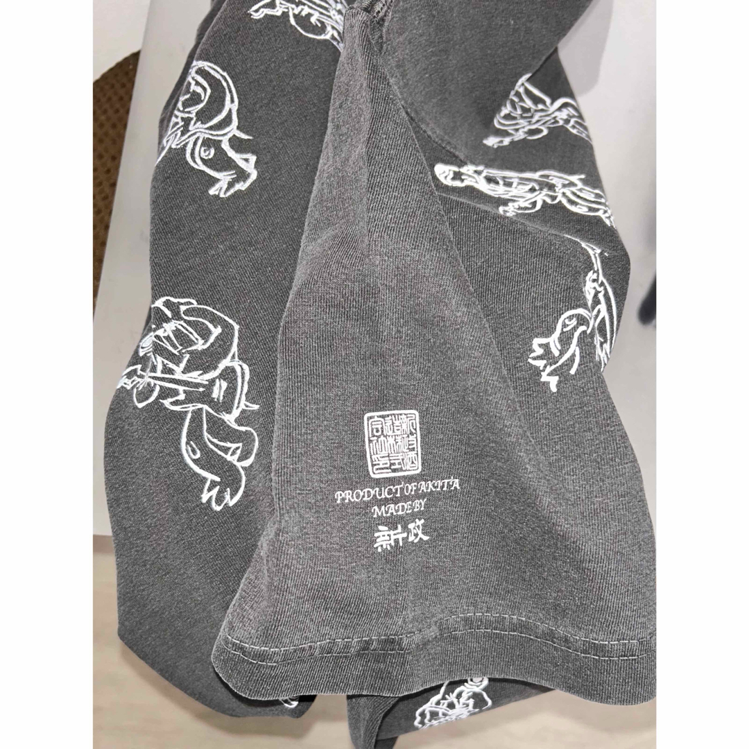 新政 涅槃亀 デザインTシャツ Lサイズ トップス 新政 涅槃亀 デザインTシャツ Lサイズ トップス