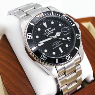 TECHNOS - 稼働 TECHNOS 腕時計 クロノグラフ メンズ 新品電池 TECHNOS - 稼働 TECHNOS 腕時計 クロノグラフ メンズ 新品電池
