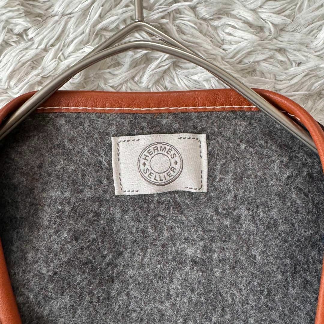 タグ付 エルメス HERMES ポンチョ ケープコート カシミヤ タグ付 エルメス HERMES ポンチョ ケープコート カシミヤ