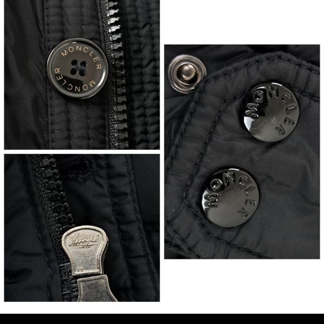 正規品 MONCLER モンクレール TOURS ダウンジャケット 0 黒 正規品 MONCLER モンクレール TOURS ダウンジャケット 0 黒