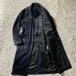 ZARA - ザラ 希少レア襟ボア デニムジャケット 刺繍アゲハ虎蝶柄 ZARA - ザラ 希少レア襟ボア デニムジャケット 刺繍アゲハ虎蝶柄