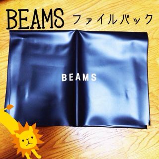 ビームス(BEAMS)のクラッチ風ファイルバック今月限定(クラッチバッグ)