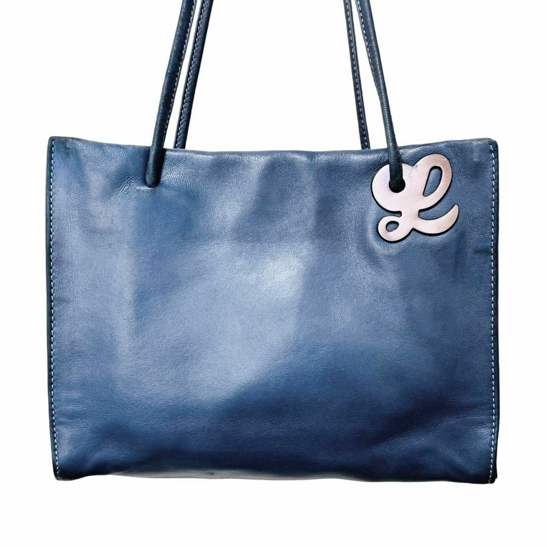 LOEWE ナッパレザー レザー ショルダーバッグ トート レディース LOEWE ナッパレザー レザー ショルダーバッグ トート レディース