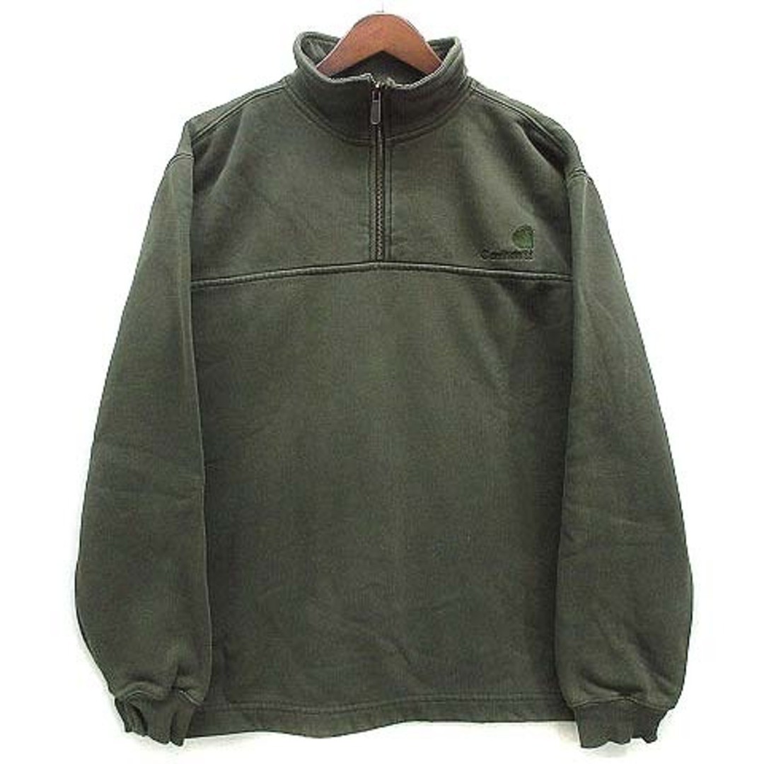 carhartt - カーハート ハーフジップ スウェット シャツ carhartt - カーハート ハーフジップ スウェット シャツ