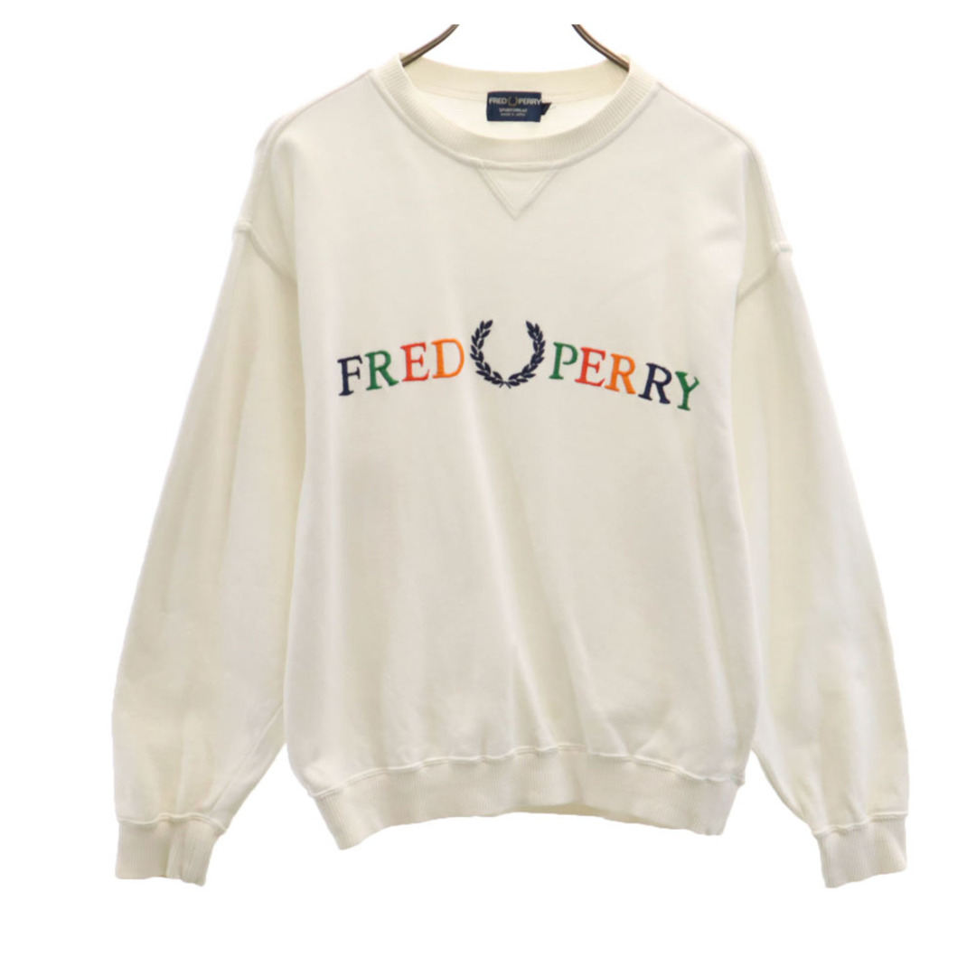 FRED PERRY - フレッドペリー 日本製 長袖 スウェット FRED PERRY - フレッドペリー 日本製 長袖 スウェット