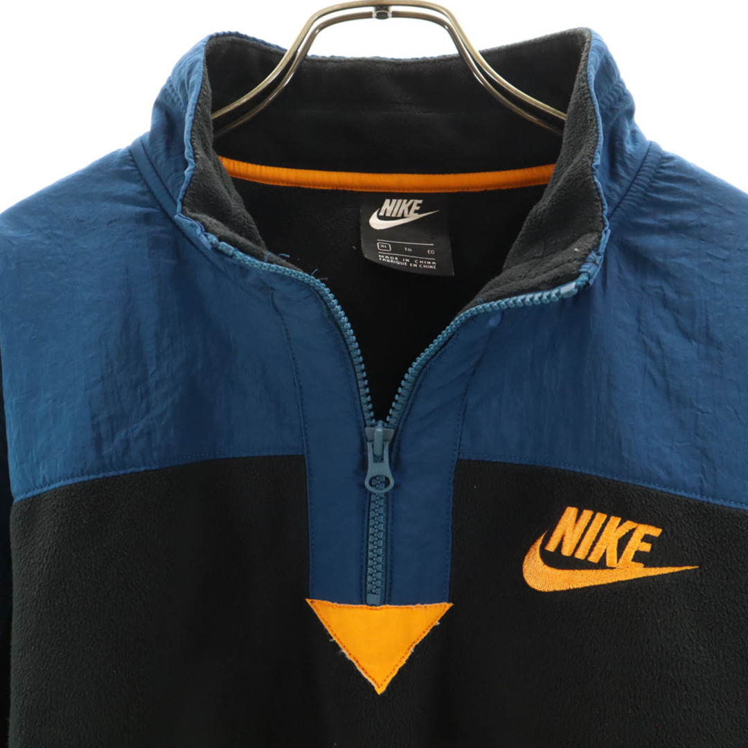 NIKE - ナイキ ショート丈 ハーフジップ フリースジャケット XL NIKE - ナイキ ショート丈 ハーフジップ フリースジャケット XL