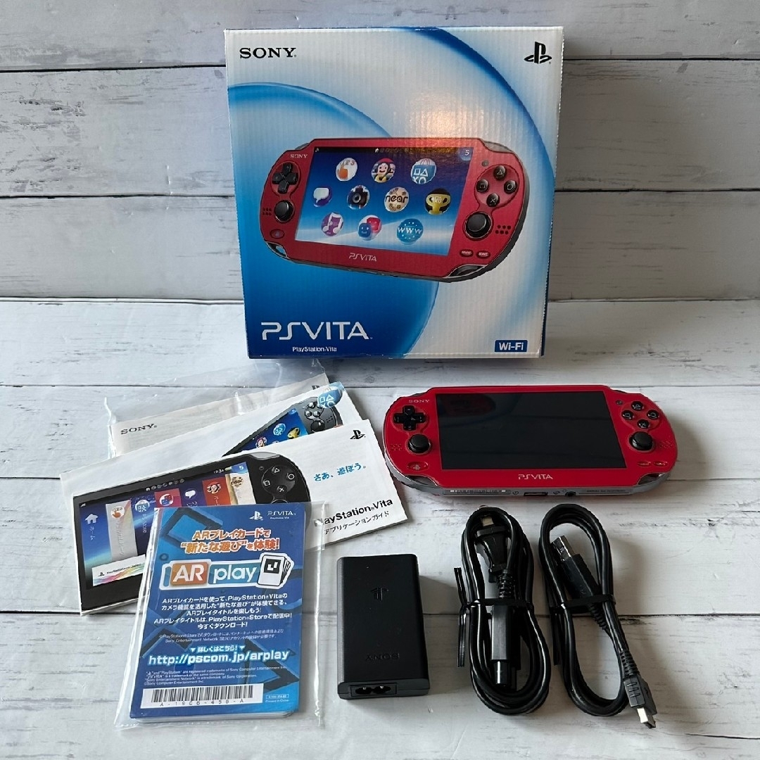 極美品 PlayStationVita PCH-1000 コスミックレッド 箱付 ゲーム 極美品 PlayStationVita PCH-1000 コスミックレッド 箱付 ゲーム