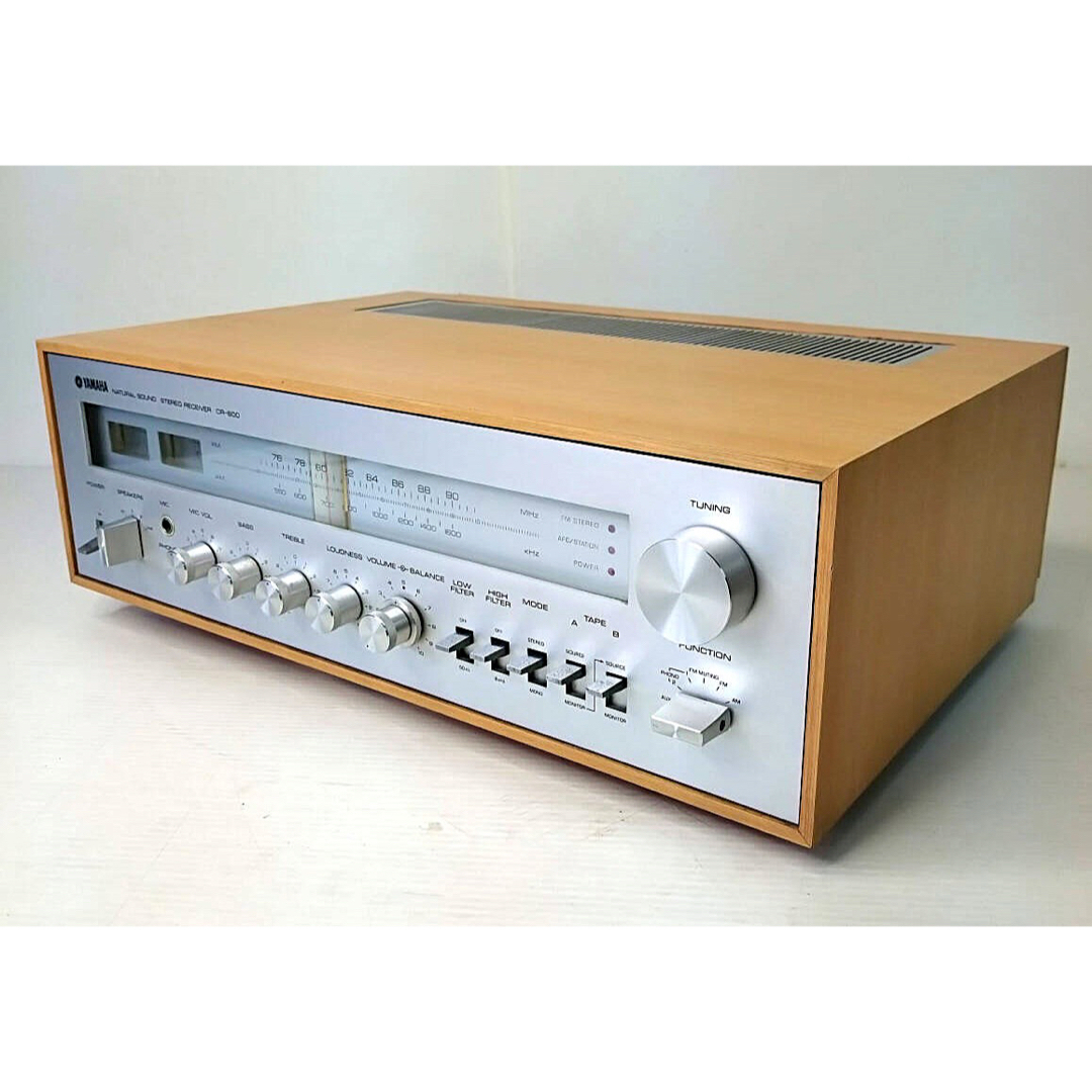 整備済・完動美品・定価10万円】YAMAHA CR-600 レシーバー 整備済・完動美品・定価10万円】YAMAHA CR-600 レシーバー