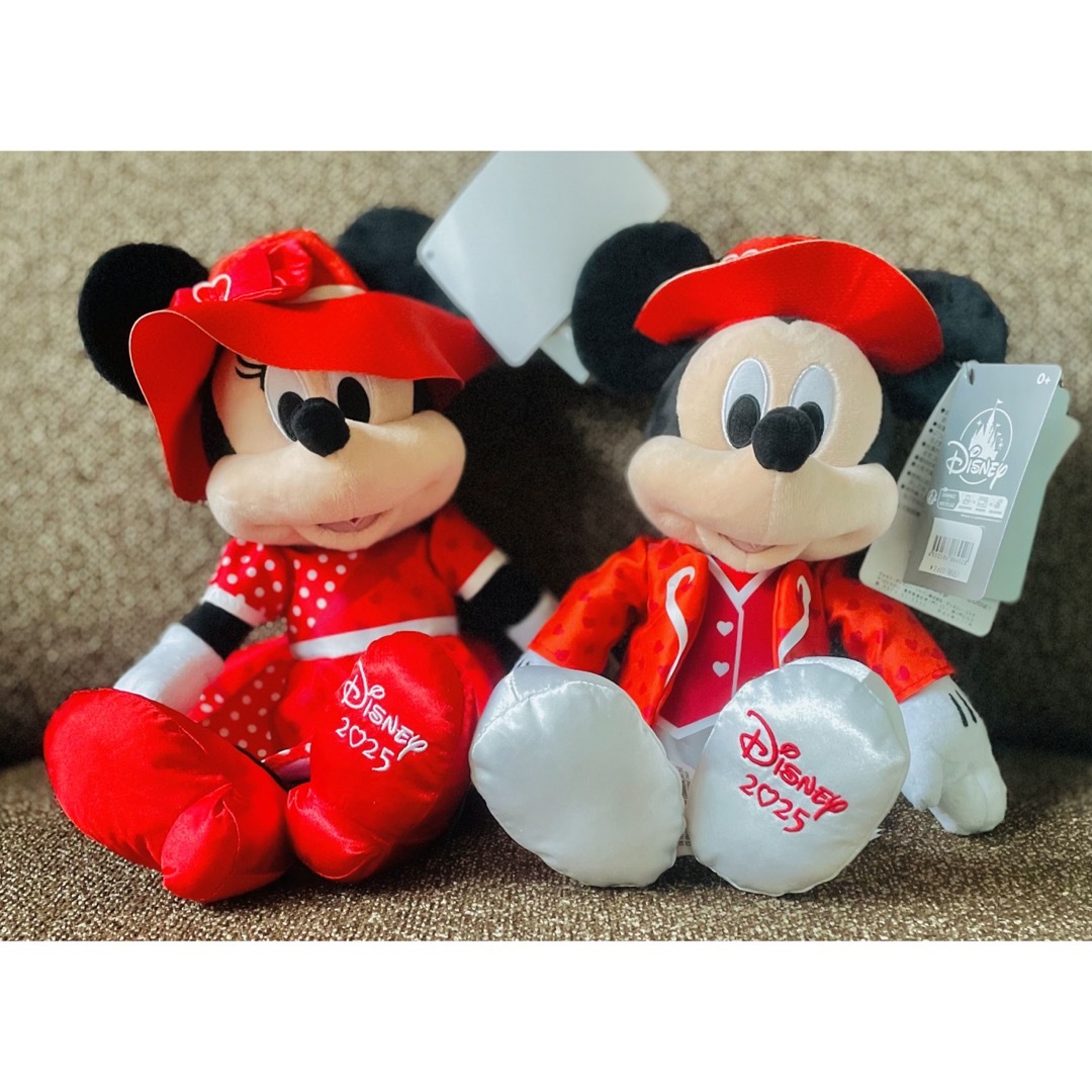 Disney - ミッキー、ミニーぬいぐるみ2025年 限定販売 Disney - ミッキー、ミニーぬいぐるみ2025年 限定販売
