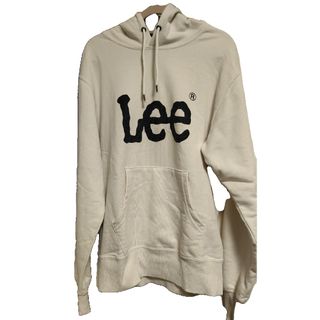 リー(Lee)のLee 　レディース　ホワイトのパーカー　Sサイズ(パーカー)
