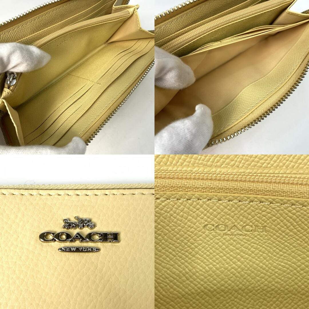 未使用 コーチ COACH レディース 長財布 F16612 イエロー ジップ 未使用 コーチ COACH レディース 長財布 F16612 イエロー ジップ
