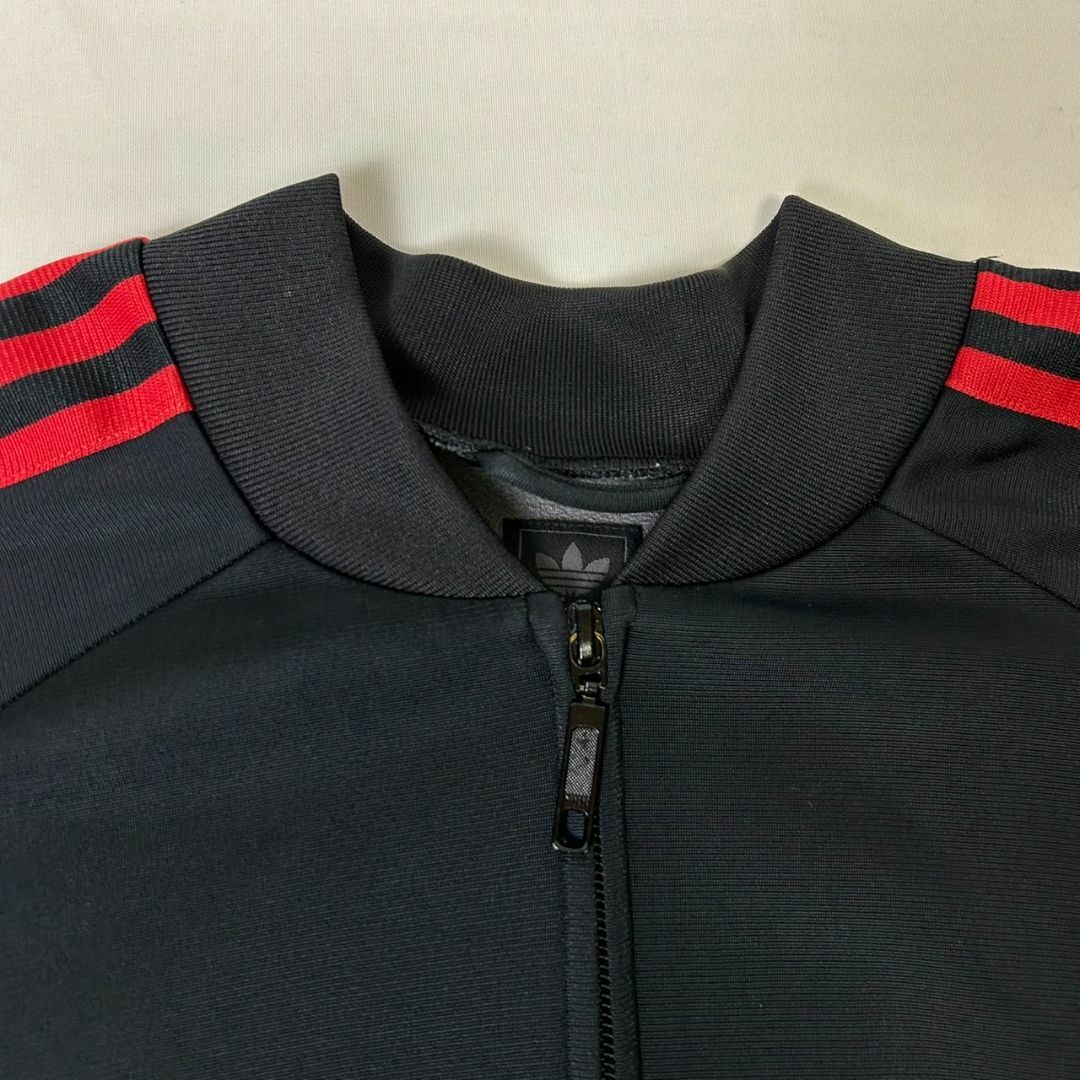 希少サイズ 00s adidas ATP トラックジャケット 復刻 黒赤 XO 希少サイズ 00s adidas ATP トラックジャケット 復刻 黒赤 XO