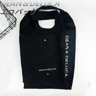 ディーンアンドデルーカ(DEAN & DELUCA)のエコバッグ折り畳みバッグブラックDEAN＆DELUCAディーン&デルーカ【新品】(エコバッグ)