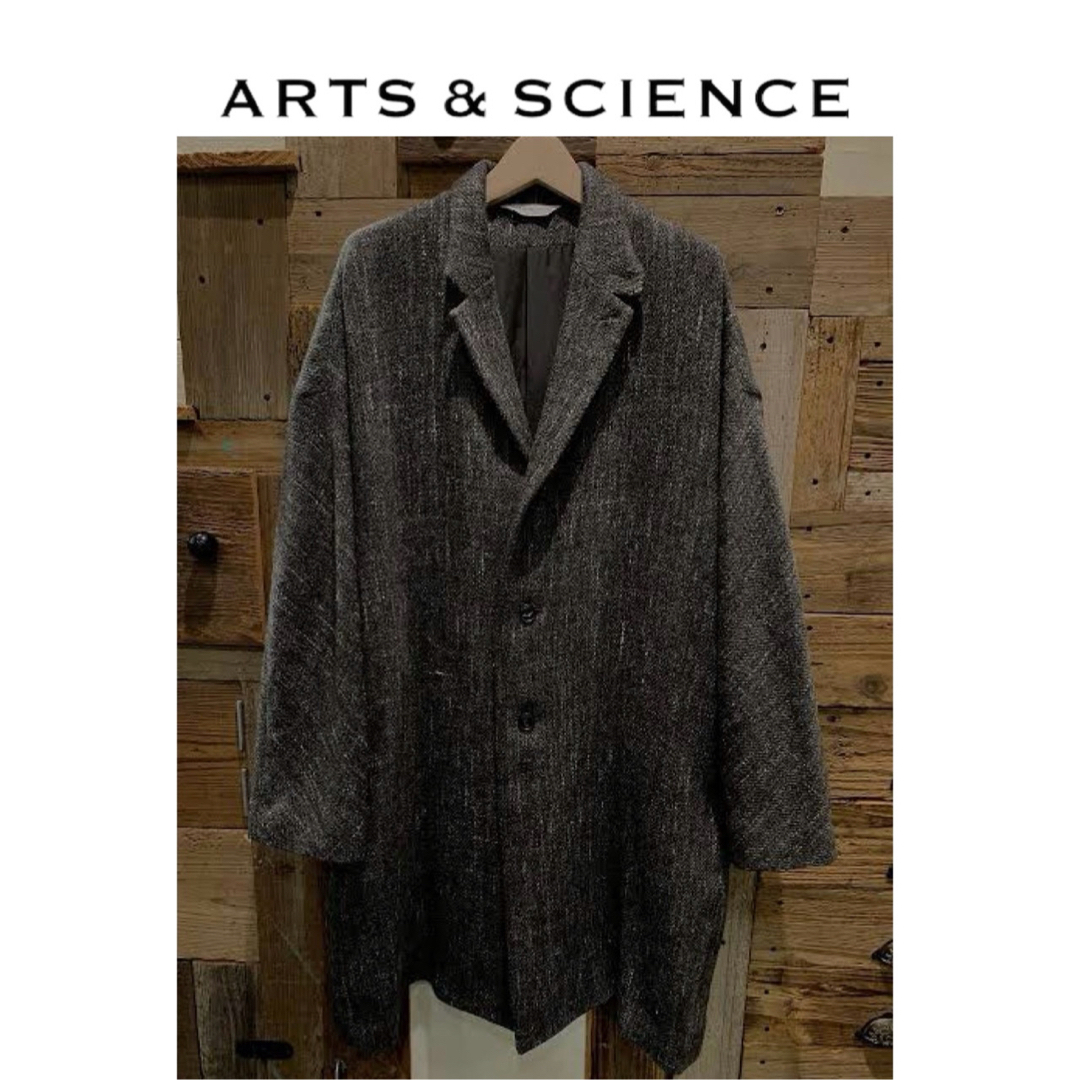 ARTS&SCIENCE ツイードグランパコート 上代10.1万 ARTS&SCIENCE ツイードグランパコート 上代10.1万