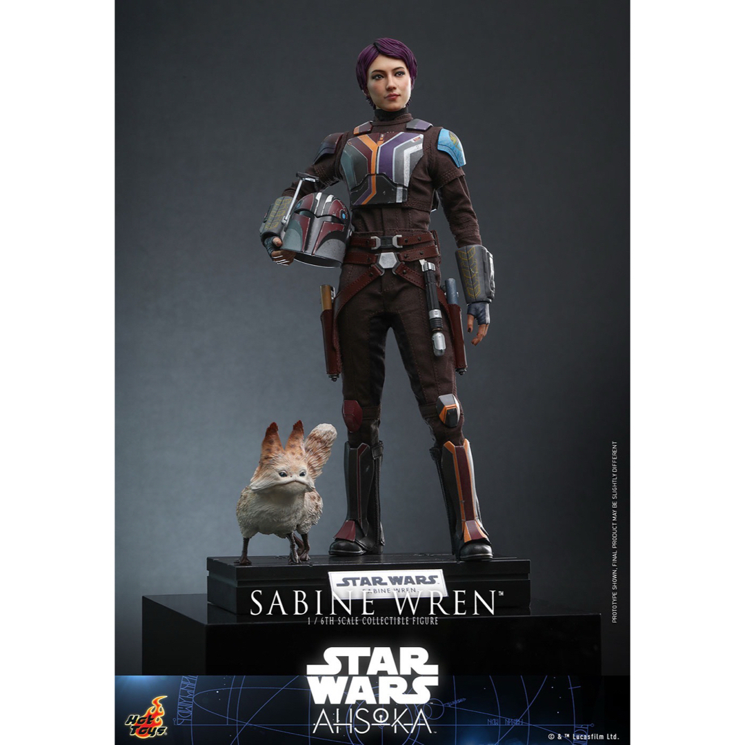 ホットトイズTMS111 マンダロリアン スター・ウォーズ サビーヌ ホットトイズTMS111 マンダロリアン スター・ウォーズ サビーヌ