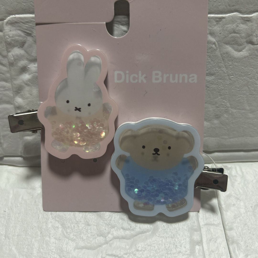 miffy(ミッフィー)のミッフィー &ボリスシャカシャカ前髪クリップ レディースのヘアアクセサリー(バレッタ/ヘアクリップ)の商品写真