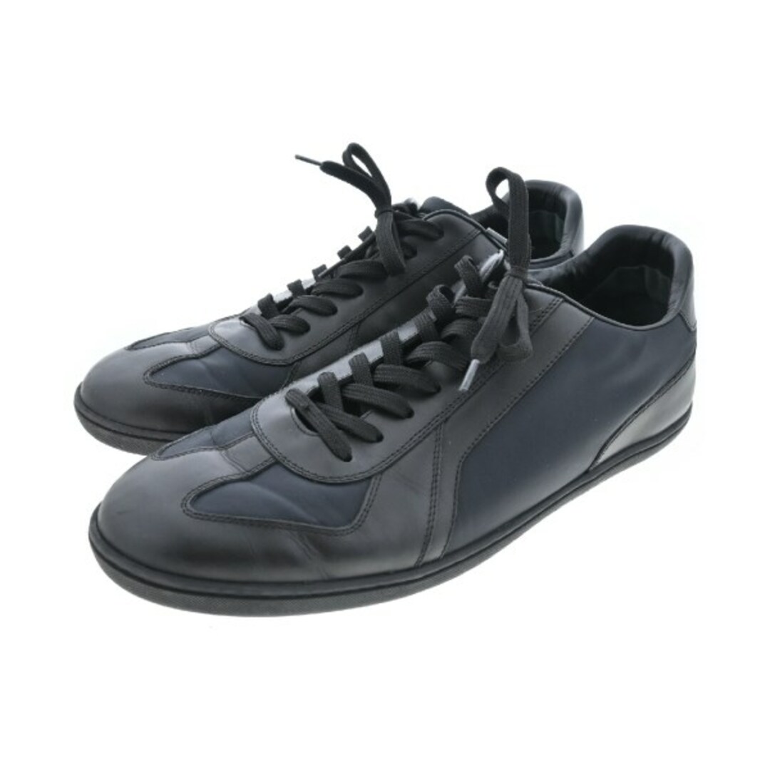 LOUIS VUITTON スニーカー UK8 1/2(27cm位) 黒 【古着】【中古】 LOUIS VUITTON スニーカー UK8 1/2(27cm位) 黒 【古着】【中古】