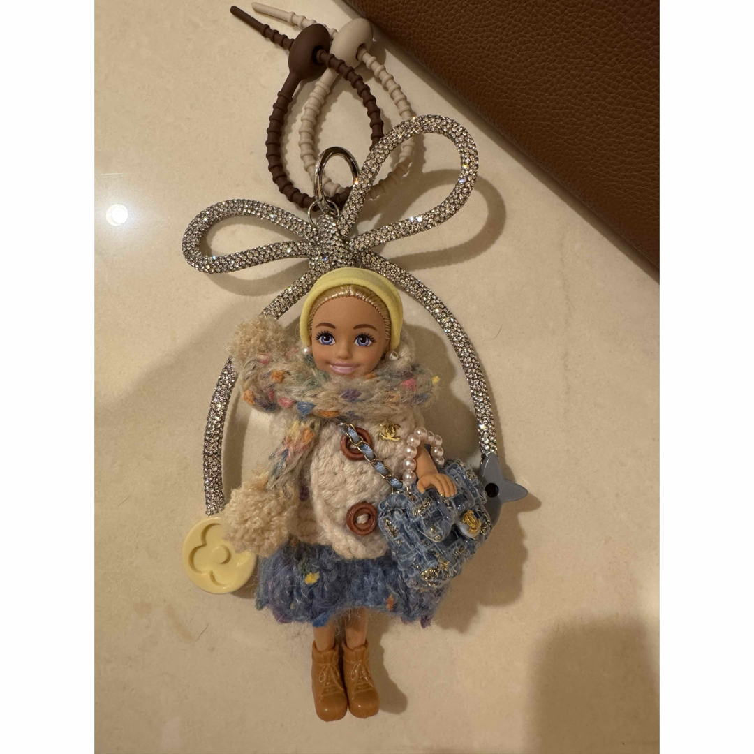 Barbie chelsea バービーチェルシキリング バックチャームCC12n Barbie chelsea バービーチェルシキリング バックチャームCC12n