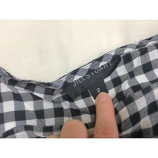 ジルスチュアート(JILLSTUART)のJILL ギンガムチェックワンピース(ミニワンピース)